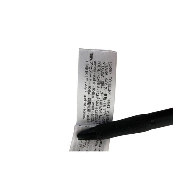 Zara Womens Fitted Blazer XL White Suit Jacket Gold Tone Button 2399/593 NWT - Picture 9 of 16